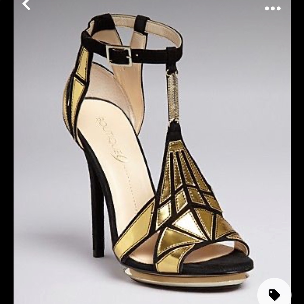 Platform 9 Orseena Art Deco Heels